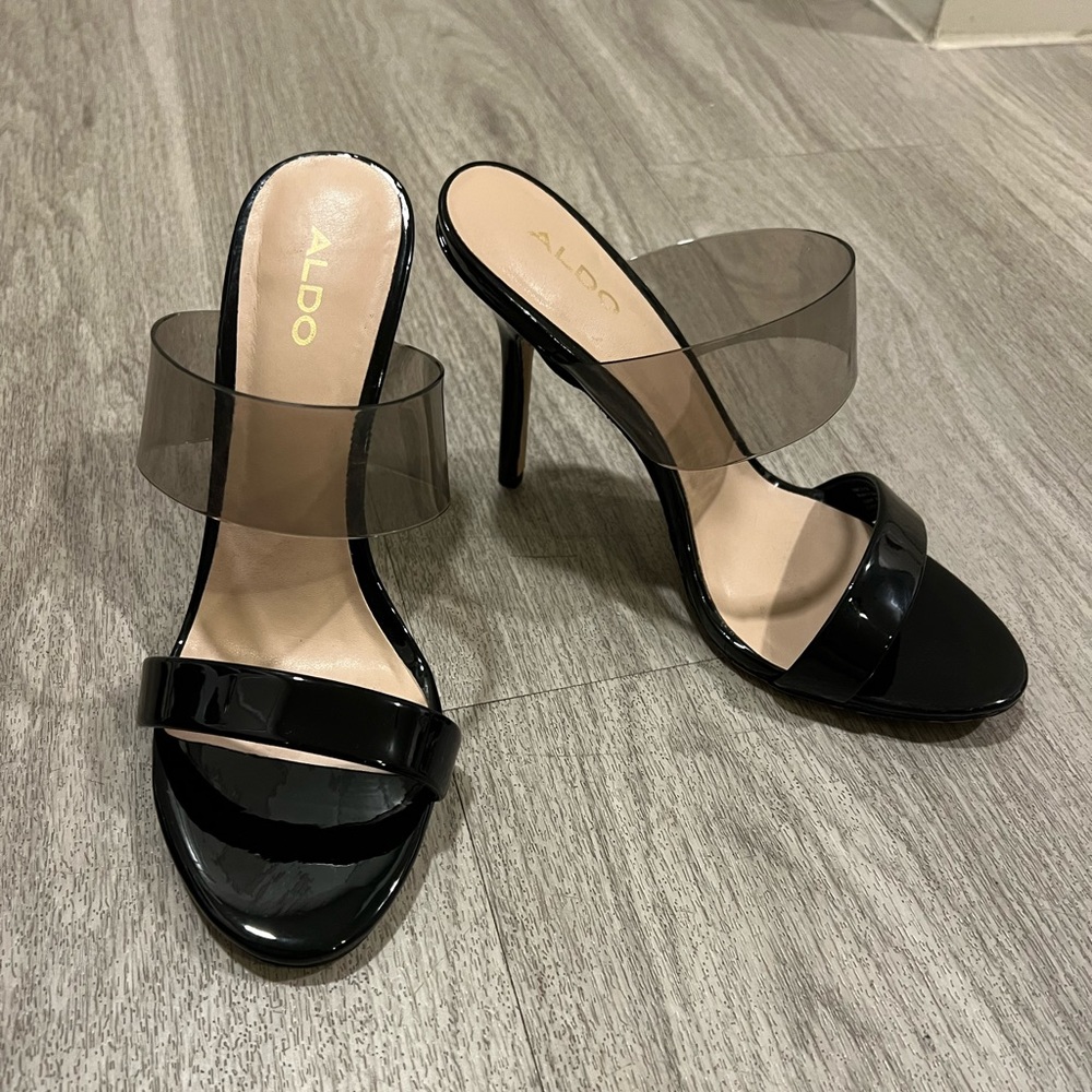 Aldo black heels